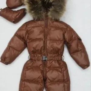 Snowsuit Romper Hooded Jumpsuit