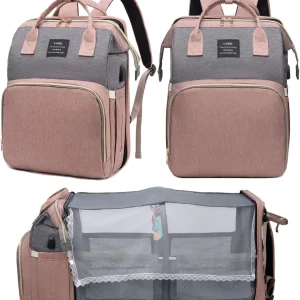 Diaper Bag with on-the-go Changing Station