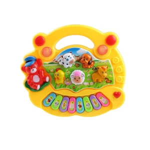 Musical Toy With Animal Sound Piano Keyboard