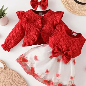Autumn Outfits with a Cardigan and a Bow Headband